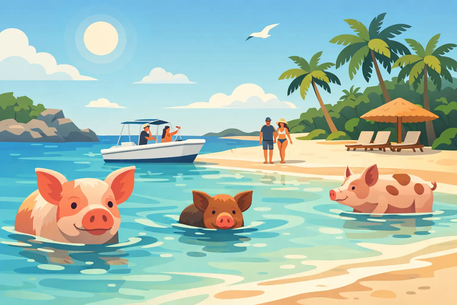 Bahamas Pig Beach Tour: What to Expect