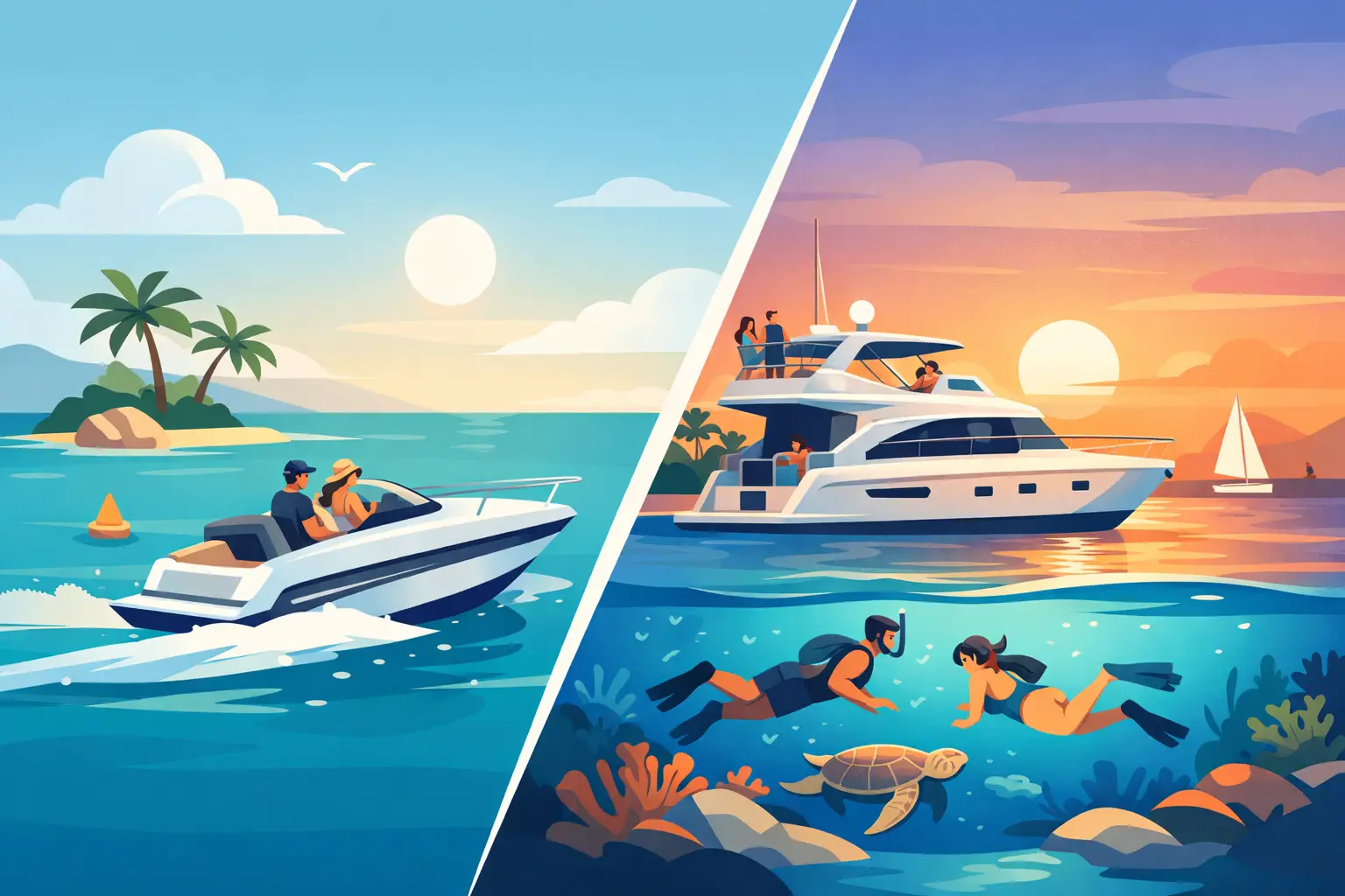 Half Day vs Full Day Charter for Your Bahamas Trip