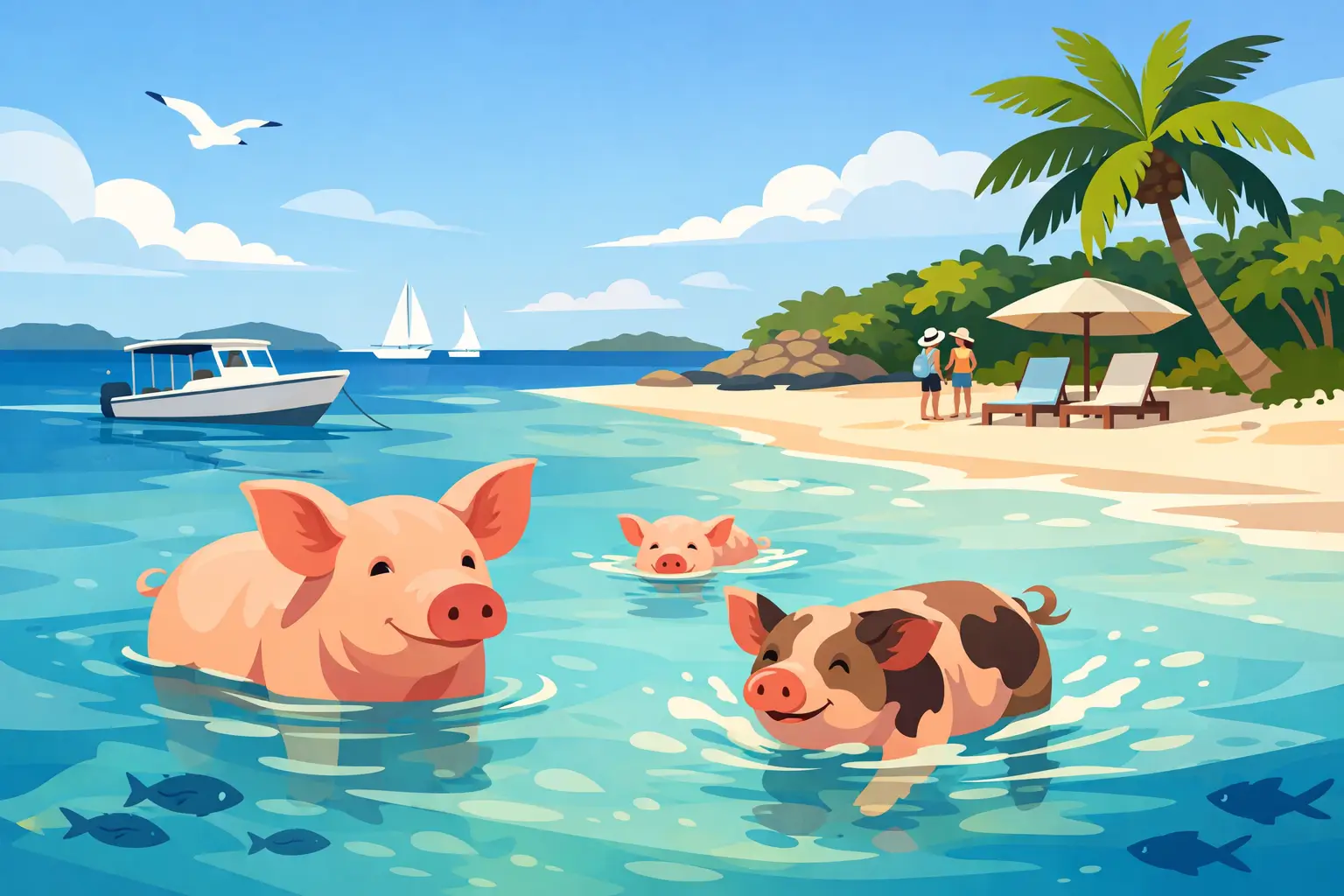 Pig Beach Day Trip Guide for Nassau Visitors