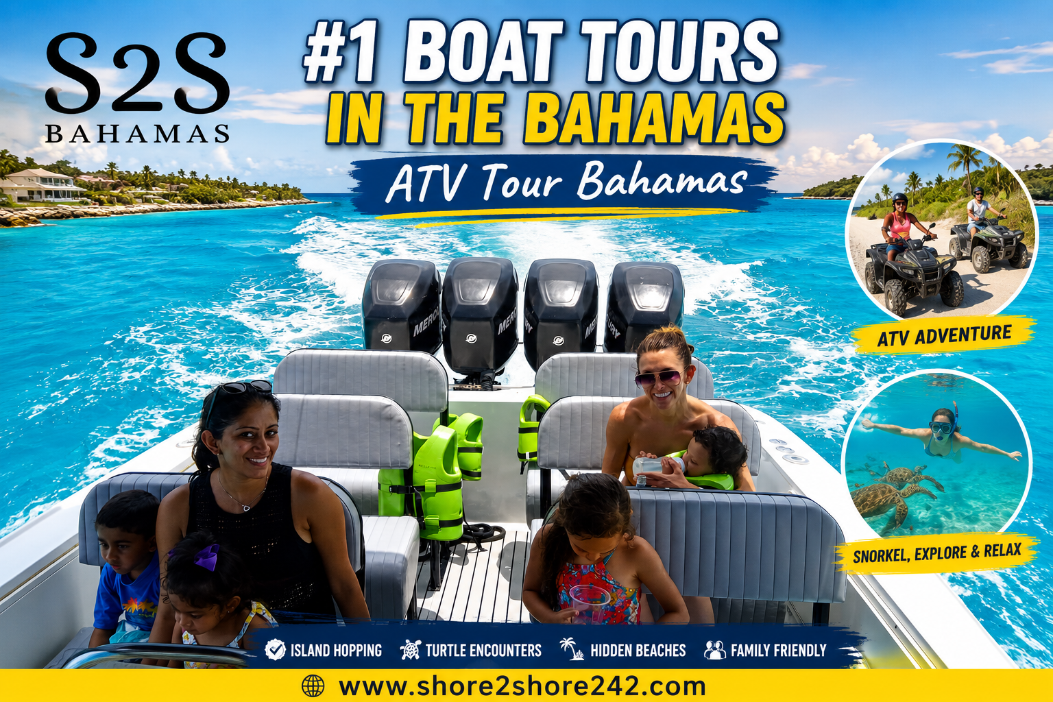BOAT TOURS IN THE BAHAMAS