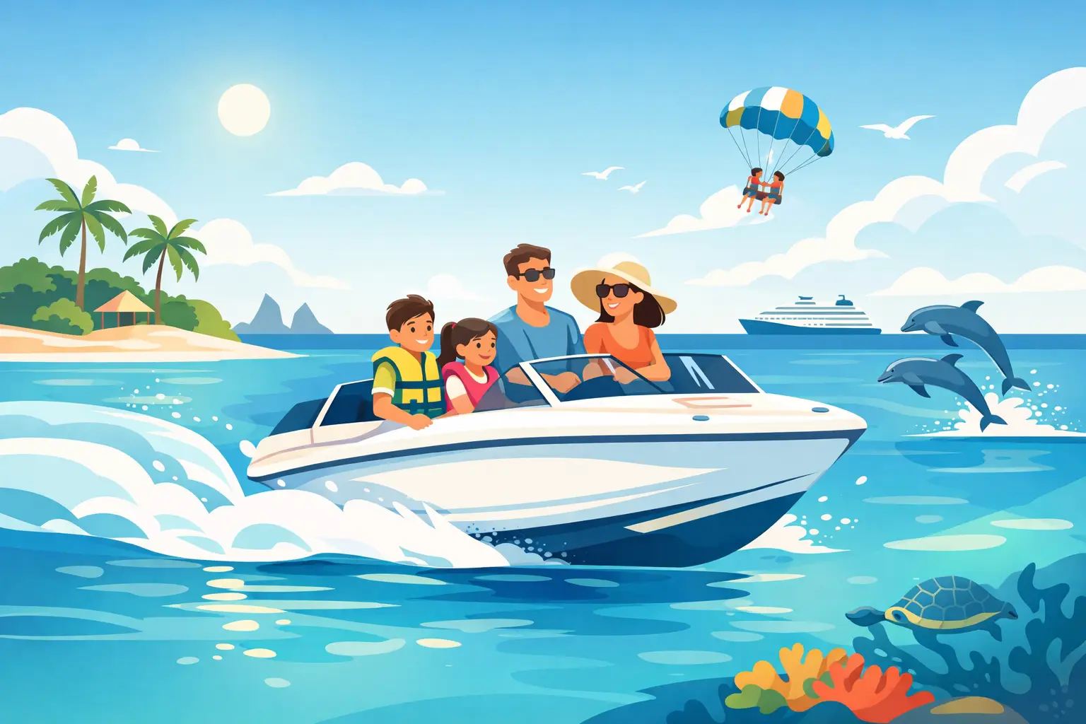 Best Family Boat Trips for Bahamas Vacations