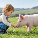Are Pig Encounters Suitable for Toddlers?