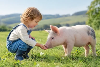 Are Pig Encounters Suitable for Toddlers?