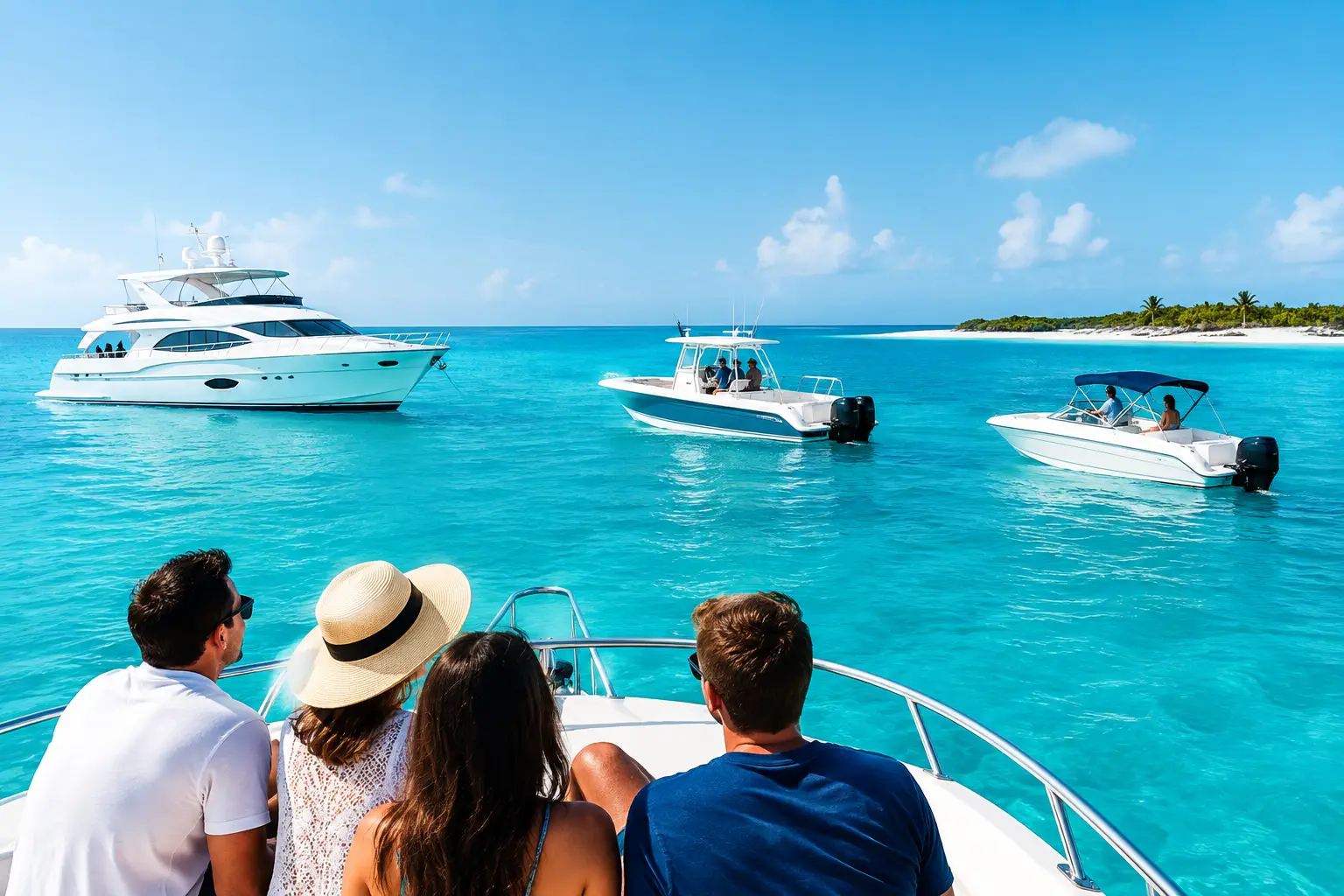How to Choose Boat Size for Groups in Bahamas